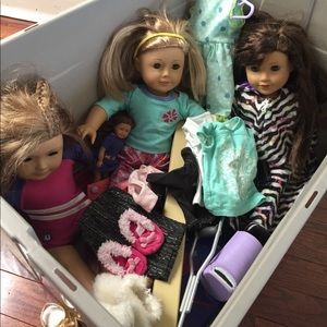 American Girl Dolls - Buy lot obo for single doll.